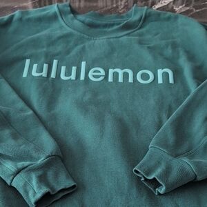lululemon athletica Teal Sweatshirt